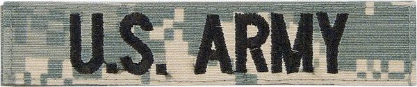 US ARMY Branch Tape-ACU Digital Camouflage