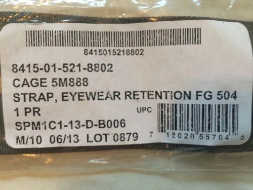 Helmet Eyewear Retention Straps | 8415015218802
