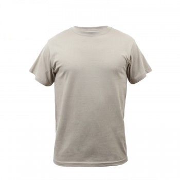 Solid Color 100% Cotton Military T-Shirts