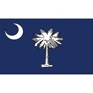 FLAG - SOUTH CAROLINA (3ftx5ft)