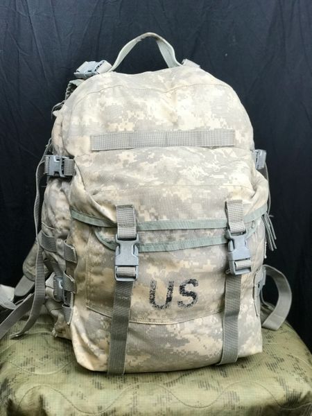 US MILITARY ISSUE MOLLE II ACU 3 DAY ASSAULT PACK | USED