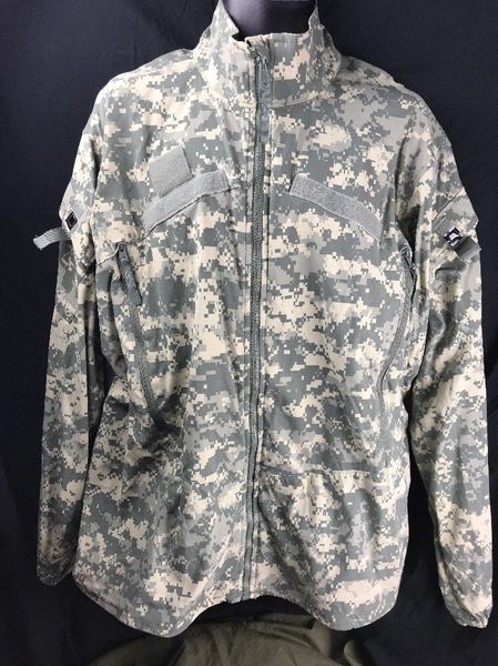 NSN 8415-01-538-6082: ECWCS GEN III Level 4 Wind Jacket, ACU pat