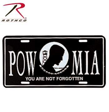 Rothco POW/MIA License Plate