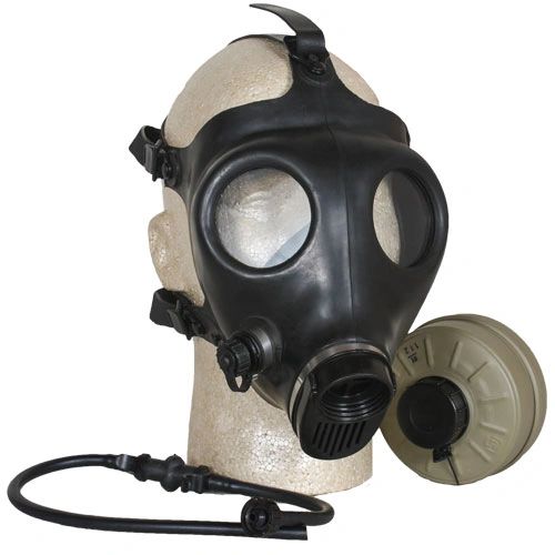ISRAELI ARMY GAS MASK WITH FILTER