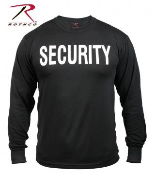 Rothco 2-Sided Security Long Sleeve T-Shirt | 60222