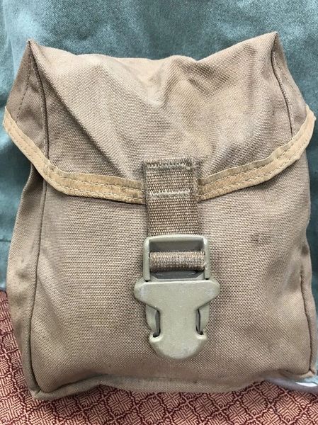 Coyote Brown USMC IFAK Pouch | USED | NSN 6545015392732