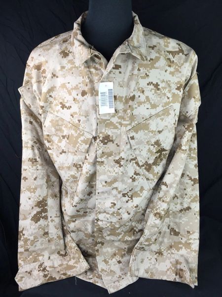 NEW USMC Marine Corps Desert Marpat MCCUU Coat Shirt Top Combat BDU