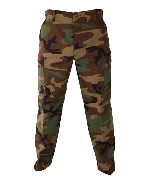 BDU Camo Tactical Military Cargo Pants Propper Zipper Fly 60/40 Ripstop