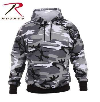 City Camo Pullover Hooded Sweatshirt 2690 Military Surplus and