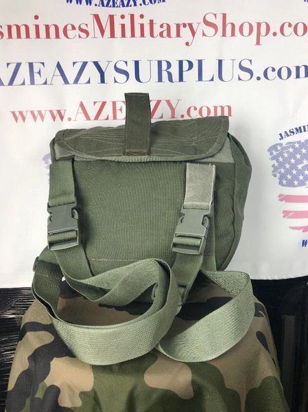 US Military Tactical Drop-Leg Gas Mask Pouch & Respirator Carrier - Avon -  USED