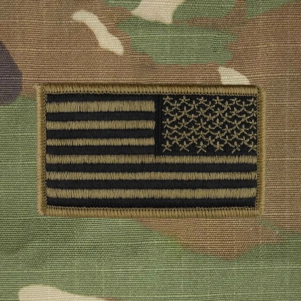 ARMY FLAG PATCH UNITED STATES OF AMERICA OCP TACTICAL FLAG REV