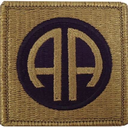 ARMY PATCH: 82ND AIRBORNE DIVISION - EMBROIDERED ON OCP