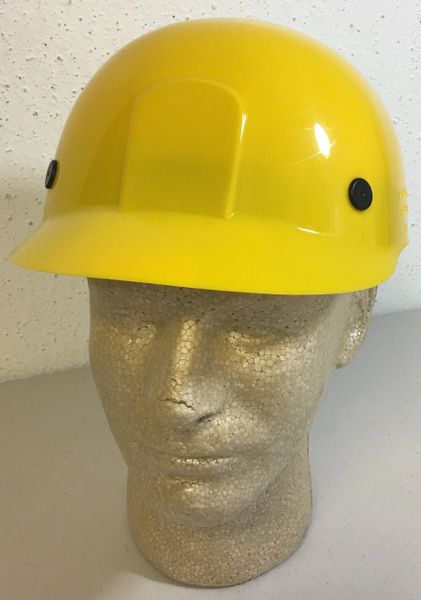 SAS SAFETY CORP. BUMP CAP WITH SUSPENSION SAFETY YELLOW