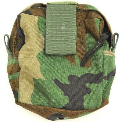 MOLLE POCKET MEDICAL POUCH, WOODLAND CAMO