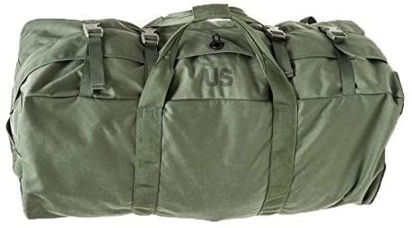 8465016046541 Improved Duffel Bag, OD Green, USGI Issue