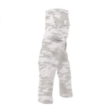 White Camo Tactical BDU Pants