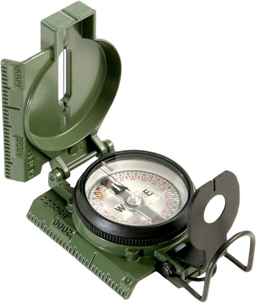 Cammenga U.S. Military Lensatic Tritium Compass Model 3H NSN 6605-01-196-6971