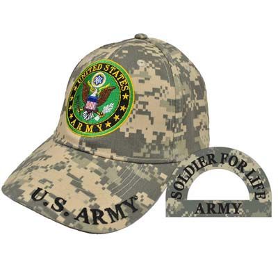 ARMY SYMBOL CAMO CAP