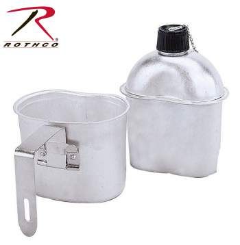 Rothco G.I. Style Aluminum Canteen Cup | 1 Quart