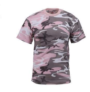 pink camo shirts for ladies