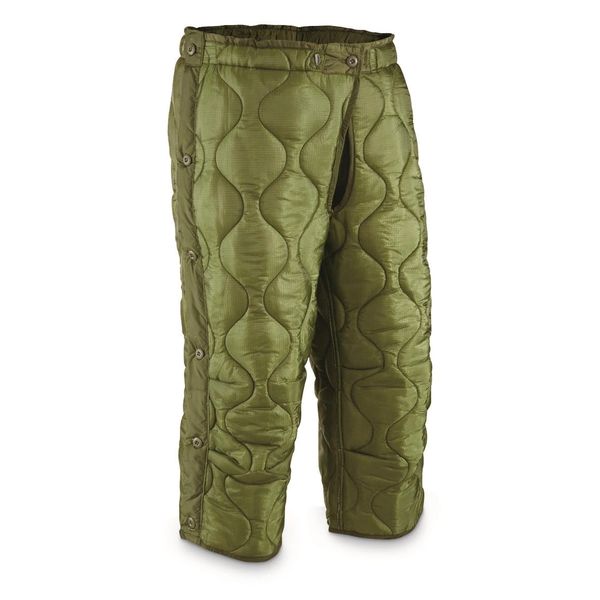 Men's Cold Weather Trouser Pants Liner, Large-Short/Regular, 8415-01-180-0375