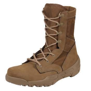 Rothco Waterproof V-Max Lightweight Tactical Boots - AR 670-1 Coyote Brown | 5769