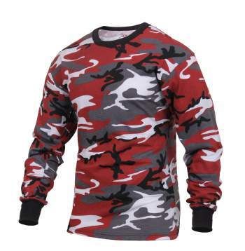 Rothco Long Sleeve Colored Camo T-Shirt