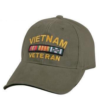 Vietnam Veteran Deluxe Vintage Low Profile Insignia Cap | 9721