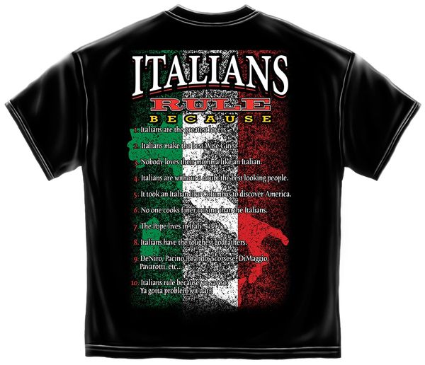 Italians Rules T-Shirt