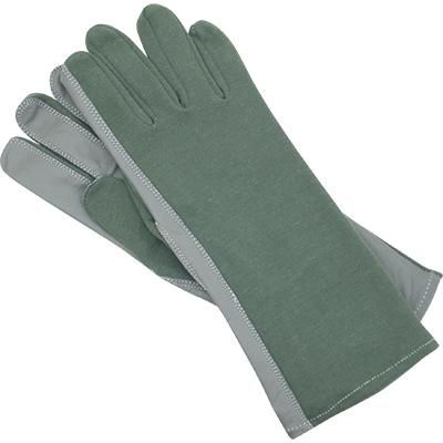 Flight Gloves, Nomex, Sage Green, Size 10 (Large) NSN 8415010290113