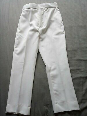 US Navy Enlisted Sailor Man's White Pants | 38R 8405-00-196-2942 | Army ...