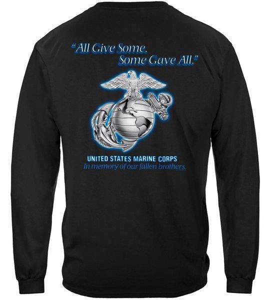USMC “All Gave Some, Some Gave All” Long Sleeve T-Shirt
