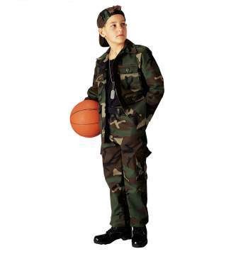 Rothco Kids BDU Pants | Woodland Camouflage | 66103