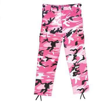 Rothco Kids Children Youth BDU Pants Pink Camo | 66116