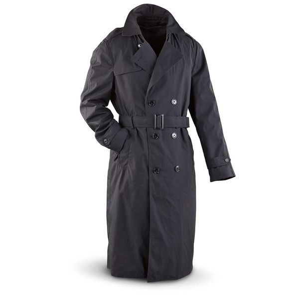 Versus Double Breasted Military Trench Coat