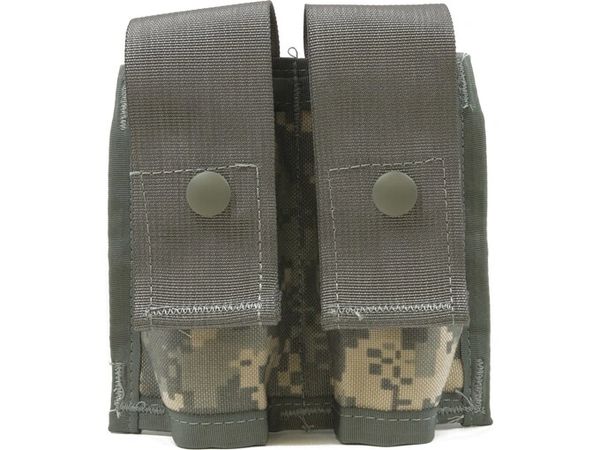 MOLLE II 40mm Double Pyrotechnic Pouch ACU Pattern