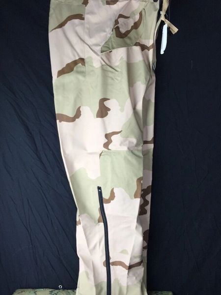 NEW GORETEX COLD WEATHER TROUSER PANTS | DCU DESERT CAMO | SMALL LONG