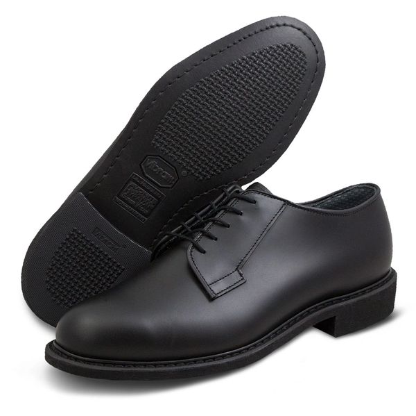 ALTAMA Leather Uniform Oxford Men's Black | 608001