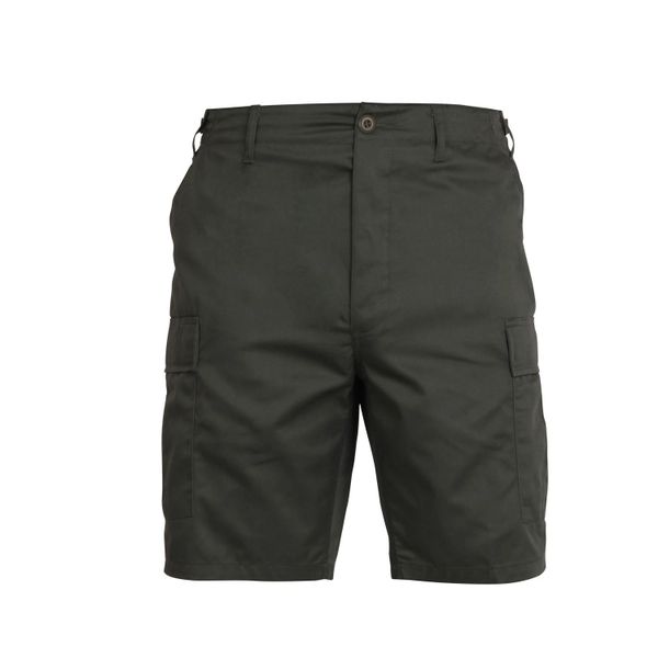 Tactical Military BDU Combat Shorts | Solid Colors