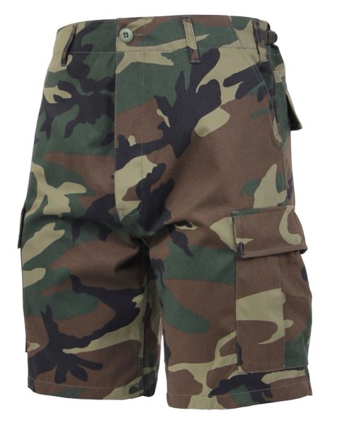 Tactical Military BDU Combat Shorts | Camouflage Colors