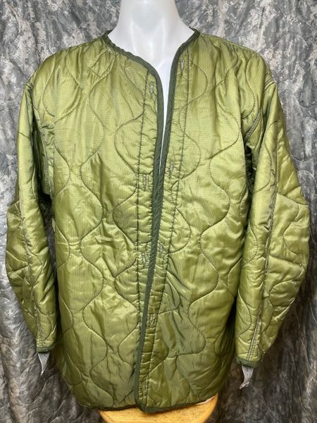 USGI EXTREME COLD WEATHER PARKA LINER | OD GREEN | MED | 8415-00-782-2883 |  EUC