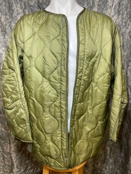 USGI EXTREME COLD WEATHER M65 FIELD JACKET PARKA LINER | OD GREEN | MED | NEW