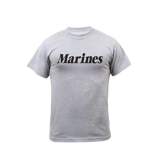 Marines Grey Physical Training T-Shirt | 6032