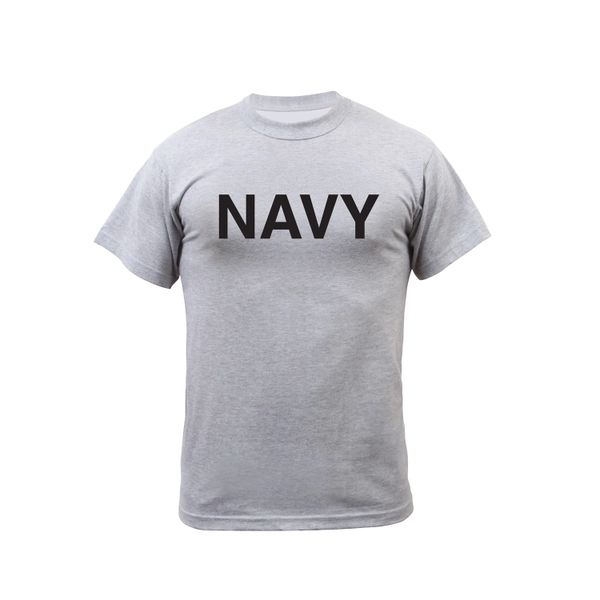 US NAVY Grey Physical Training T-Shirt | 60010