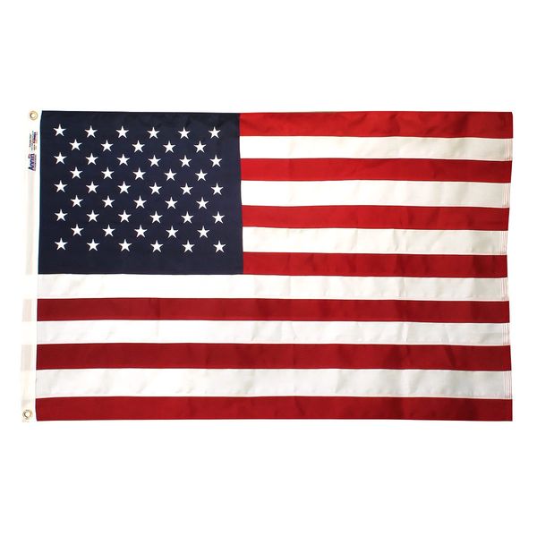 USA American Flag 3X5 Ft Tough-Tex Strongest, Longest Lasting Outdoor USA MADE | 2710