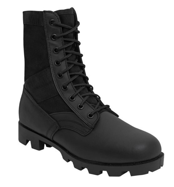 Classic Military Jungle Boots | Black | 5081