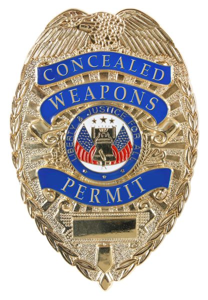Rothco Deluxe "Concealed Weapons Permit" Badge | 1946