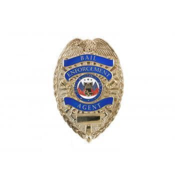 Rothco Deluxe Gold Bail Enforcement Agent Badge | 1947