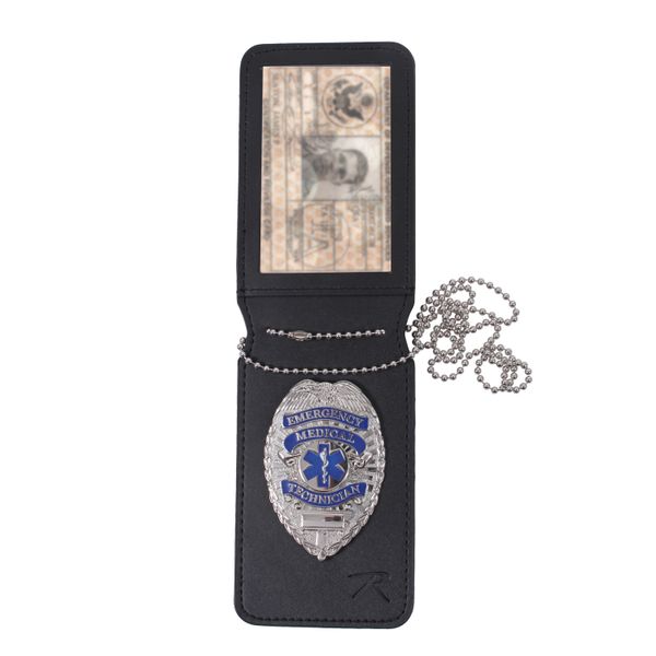 Rothco Universal Leather Badge & ID Holder | 1136