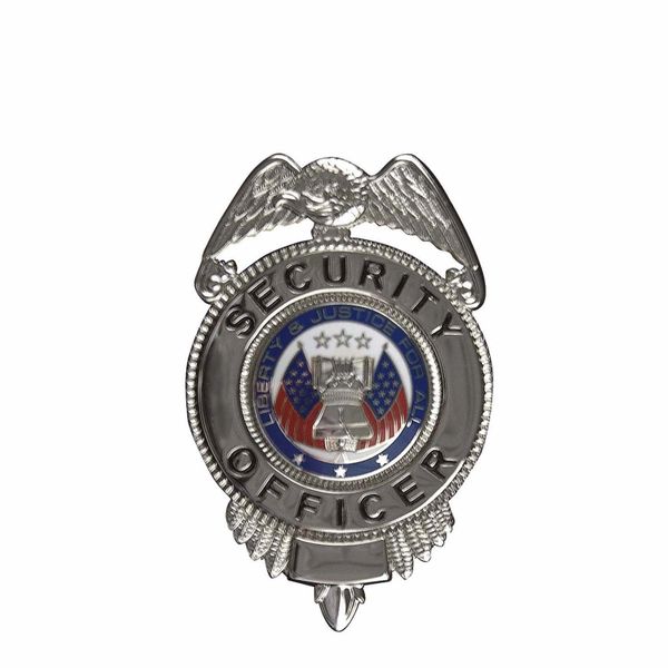 Rothco Security Officer Badge Pin With Flags | 1914